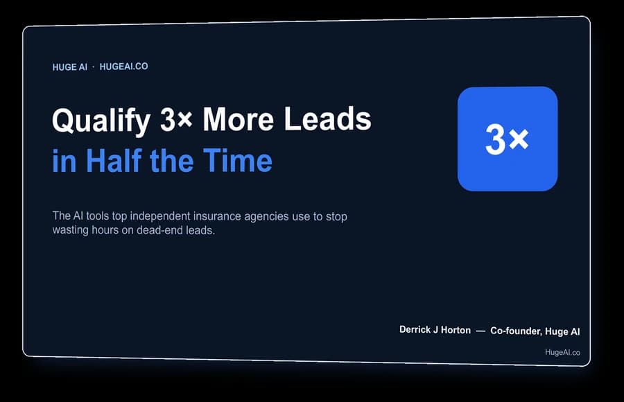 Cover of the free guide: Qualify 3× More Leads in Half the Time